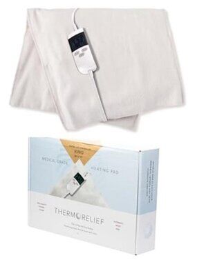 Electric Heating Pad Moist Heat Therapy Extra Hot Pain Relief Back Neck Pad